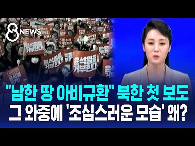 "남한 땅 아비규환" 북한 첫 보도…그 와중에 '조심스러운 모습' 왜? / SBS 특집 8뉴스