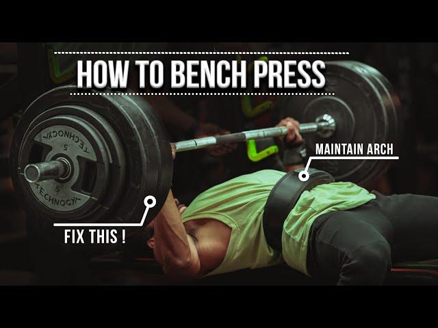 How to Bench Press the Right way |  Explained in TAMIL