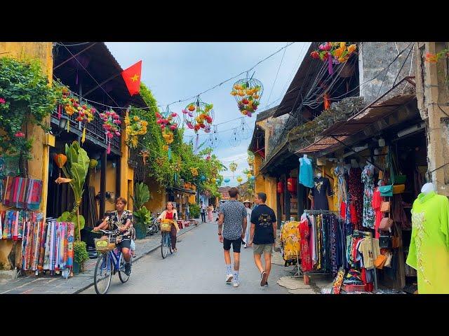 HOI AN Ancient Town (UNESCO World Heritage Site) - Vietnam Walking Tour 4K