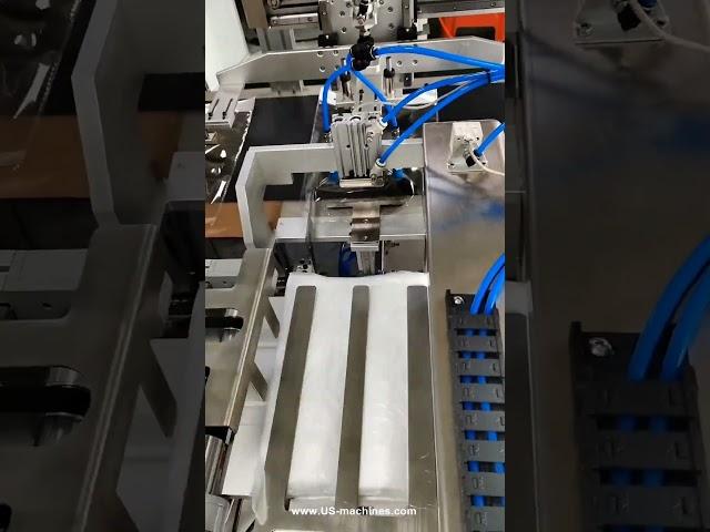 Automatic bulk bag side inserting into bag packaging machine