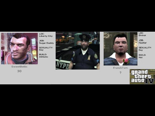 NIKO BELLIC WHEN GAY DATE GOES WRONG GTA IV  #rockstar #gta #game #subs #fun #niko #bellic #lgbt