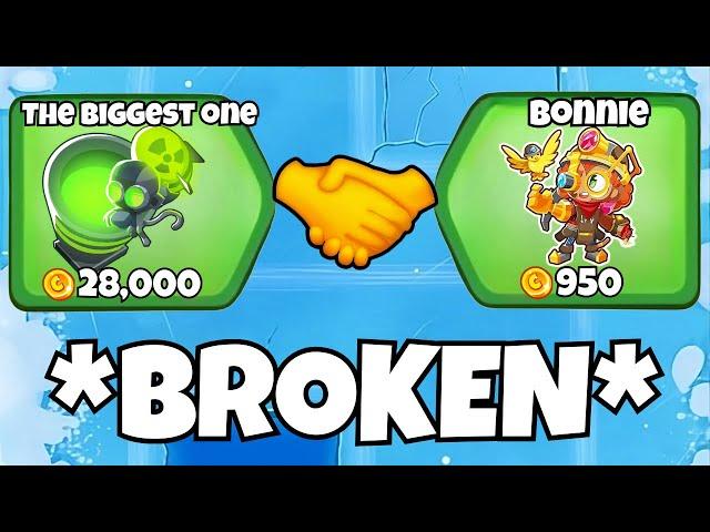 Bonnie X Mortar Strat is OVERPOWERED!!! (Bloons TD Battles 2) *∞*