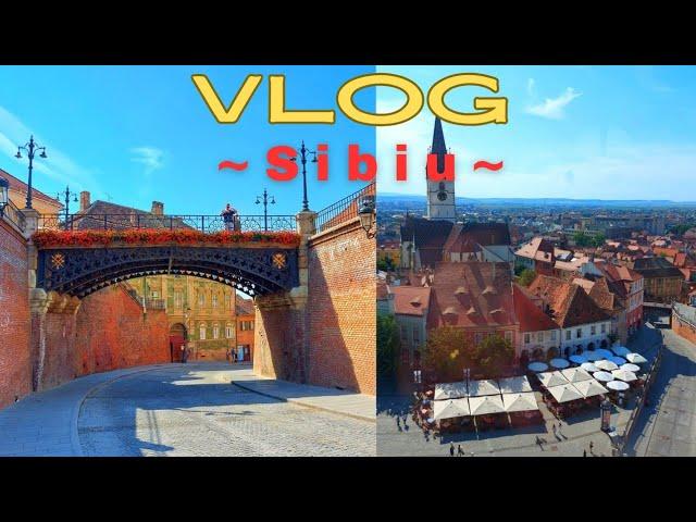 La plimbare prin Sibiu | Podul Minciunilor & Piața Mare din Hermannstadt ⁴ᴷ⁶⁰