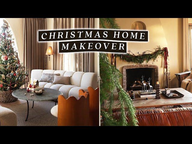 CHRISTMAS HOME MAKEOVER  Decorate With Me For The Holidays! (Decorating Ideas & Hacks)