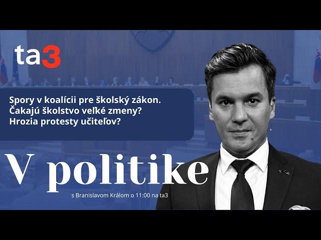 V politike: Spory v koalícii pre školský zákon. Čakajú školstvo veľké zmeny?