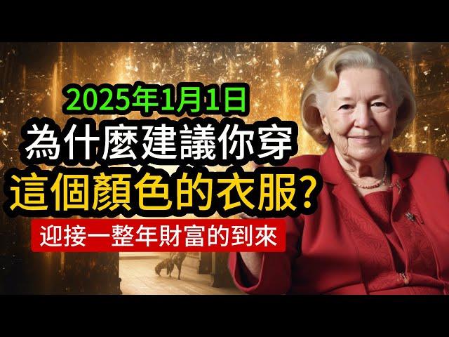 特別靈驗！不管有錢沒錢，1月1日當天一定要穿這種顏色的衣服，2025一整年吸引金錢豐盛到來。