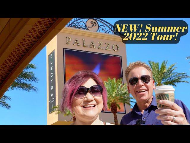 BRAND NEW! PALAZZO LAS VEGAS 2022 | Summer 2022 | What's changed? Where's my coffee?