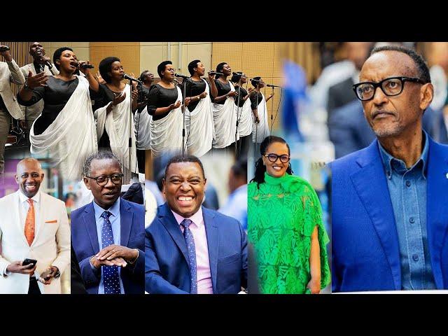 Imbere ya P.KAGAME,HOZIANA Choir yanejeje Ap.Gitwaza,Ap.Mignone,RUTAYISIRE n'abandi/Reba ibihe byiza