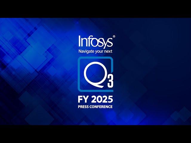 Live: Infosys Q3 FY25 Press Conference