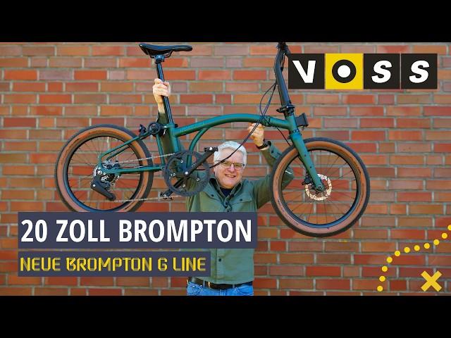 Brompton G Line 2024 | Das neue 20 Zoll Faltrad | Ausführlicher Blick