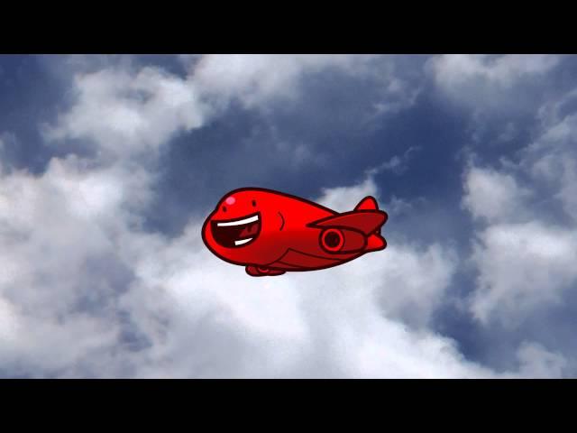 Happy Plane : animated music video : MrWeebl