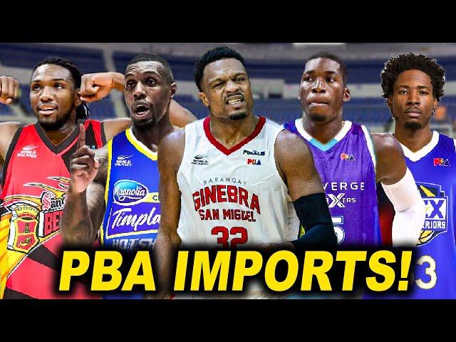 PBA COMMISSIONERS CUP 2024-25 IMPORTS! Grabe Sobrang Lalakas ng mga Bagong Imports!