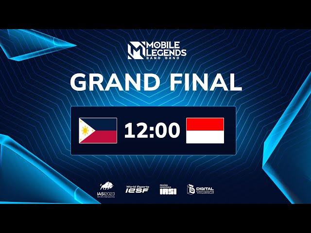 LIVE: MLBB -  FINAL | IESF WORLD ESPORTS CHAMPIONSHIP