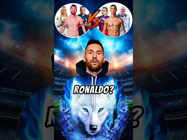 Team Messi vs Team Ronaldo - Messi asks Ronaldo