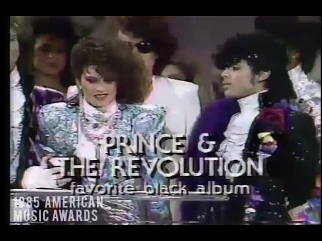 Prince & the Revolution snag 2 1985 American Music Awards