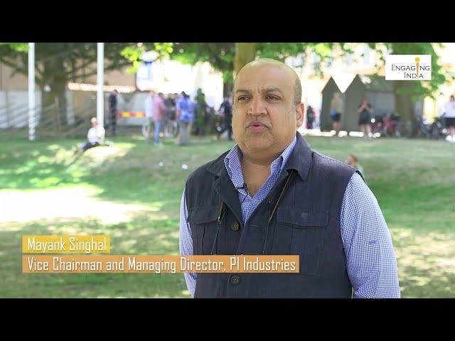 Interview with Mayank Singhal, Vice Chairman & MD, PI Industries at Engaging India @Almedalen 2023