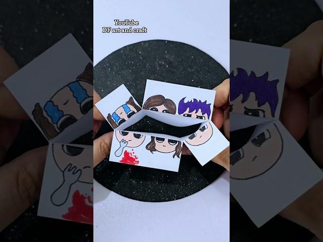Squid Game 2 emojis  #diy #craft #papercraft #squidgame #squidgame2 #art #cute #crafts #shorts