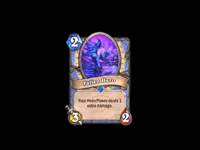 Fallen Hero Sounds - Hearthstone The Grand Tournament