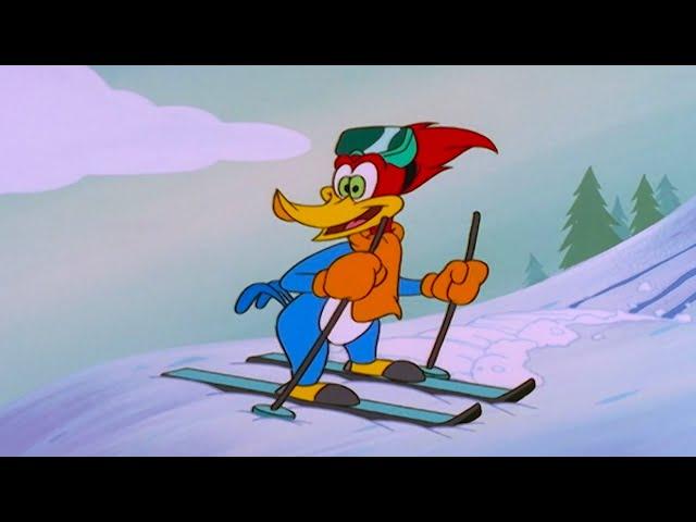 Snowy Ski Lessons | 1 Hour of Woody Woodpecker Full Episodes