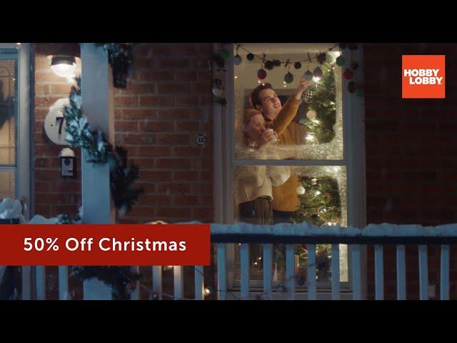 Neighbors | 60% Off Christmas | Hobby Lobby® Commercial