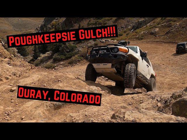 Poughkeepsie Gulch // Ouray Colorado // Toyota FJ Cruiser // JEEPS!!