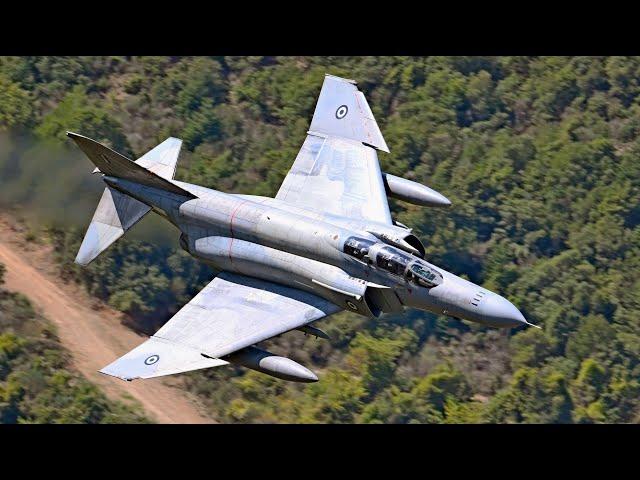 Phantom F4 Legends: Soaring Low through Greece Mach Loop