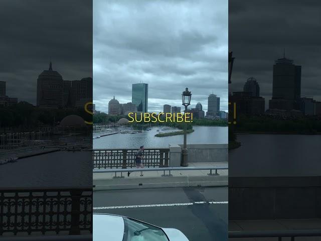 BOSTON FROM THE CHARLES RIVER #boston
