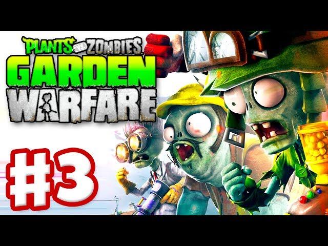 Plants vs. Zombies: Garden Warfare - Gameplay Walkthrough Part 3 - Gardens and Graveyards (Xbox One)