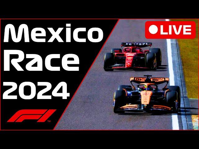 F1 LIVE - Mexico GP RACE - Commentary + Live Timing