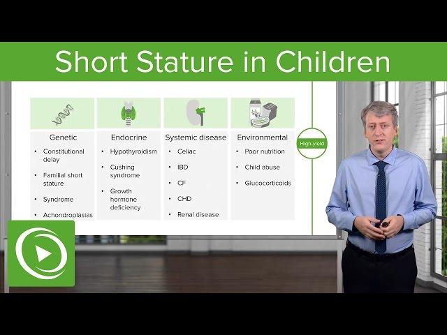 Short Stature in Children: Diagnosis & Clinical Presentation – Pediatric Endocrinology | Lecturio