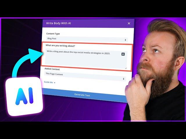 How To Write a Blog Post With Divi AI