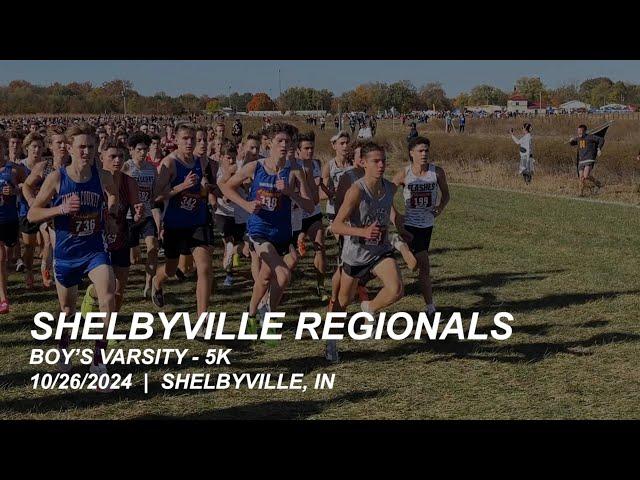 2024 Shelbyville Regionals  - Boys 5K - Sam Quagliaroli