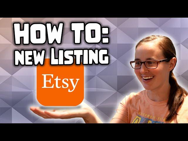 How I Create a New Etsy Listing - Full Walkthrough