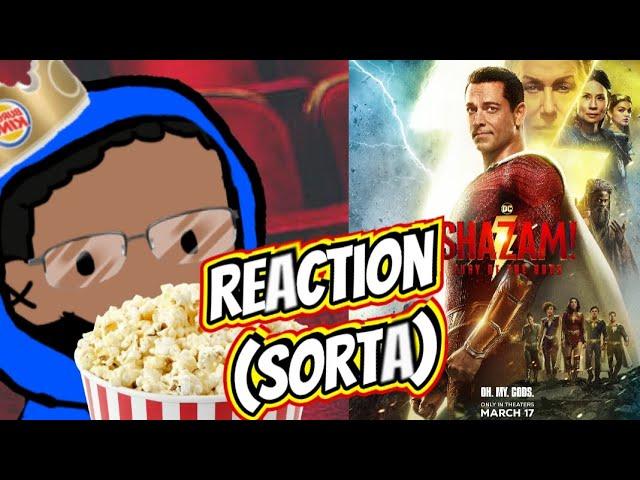 SHAZAM FURY OF THE GODS REACTION