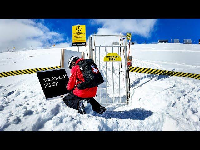 Warning: Canada’s Deadliest Ski Run – Military-Like Security! ️