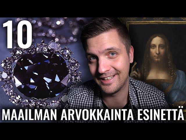 10 MAAILMAN ARVOKKAINTA ESINETTÄ