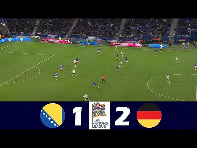 Bosnia Herzegovina vs Germany 1-2 | 2024 UEFA Nations League | Match Highlights