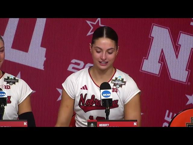 2024 Women's Volleyball Final Four - Nebraska Postgame Press Conference