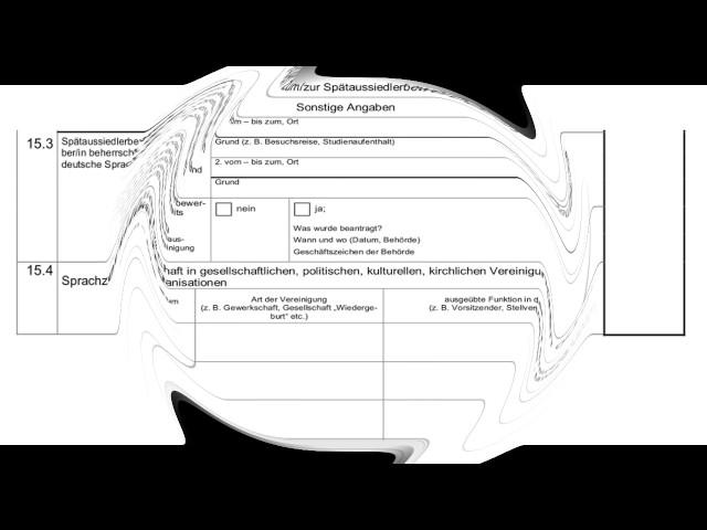 Как заполнить Antrag на ПМЖ в Германию.