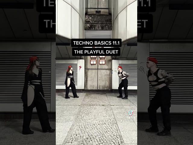 #TechnoTeam #Techno #Basics 111 #Playful #Duet #Dance #Music #Rave #Club #Community #Berlin #Fashion