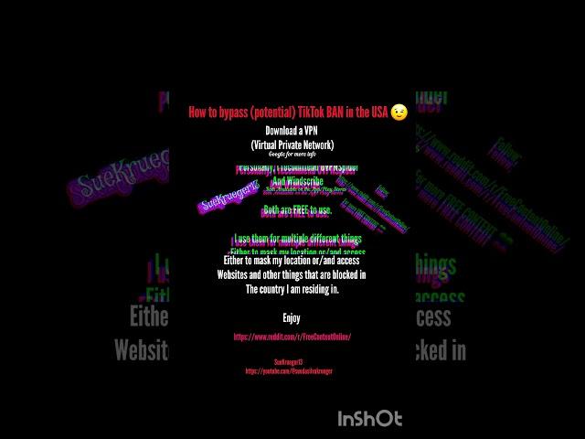 How to bypass (potential) TikTok BAN in the USA