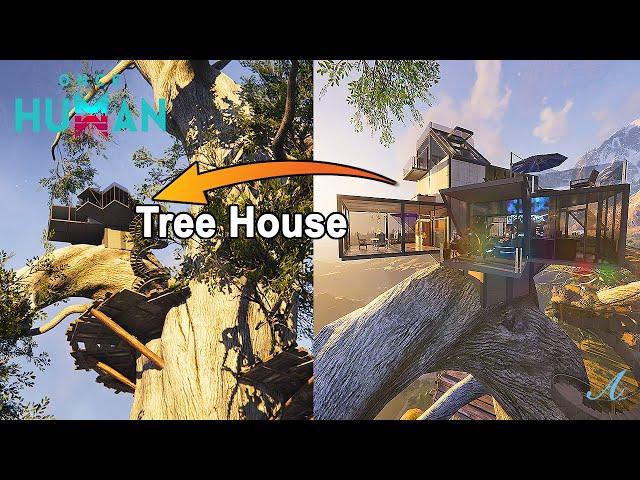 Once Human -  Supertall Tree House w/ tutorial