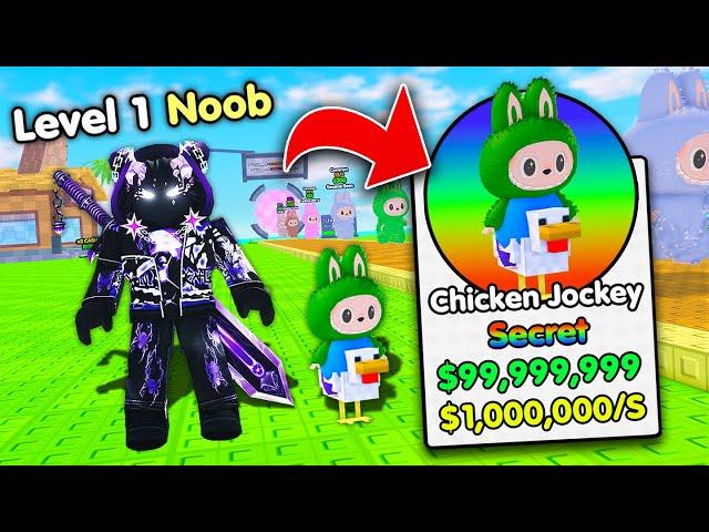 Starting Over as NOOB with OP LABUBU in Steal a Labubu! (Roblox)