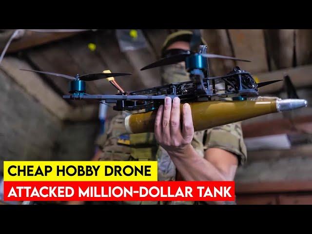 Ukraine's Cheap DIY Drones Taken Out Million-Dollar Worth Tank, BUT how?