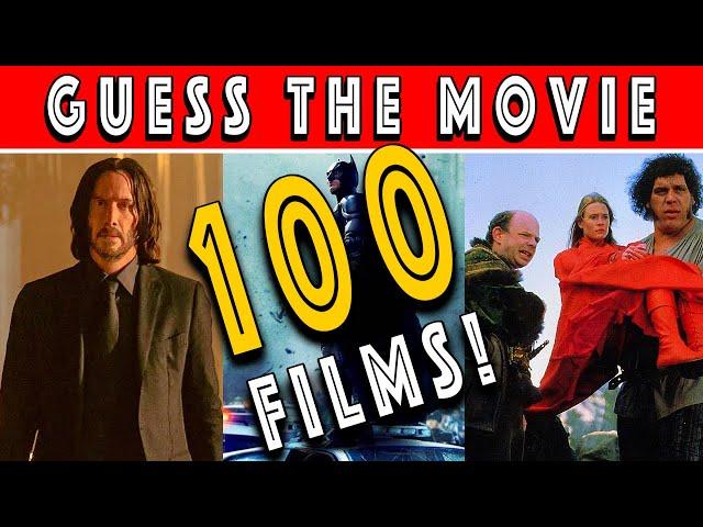 Test Your Film Knowledge in 1 Frame (100 Movies Quiz)