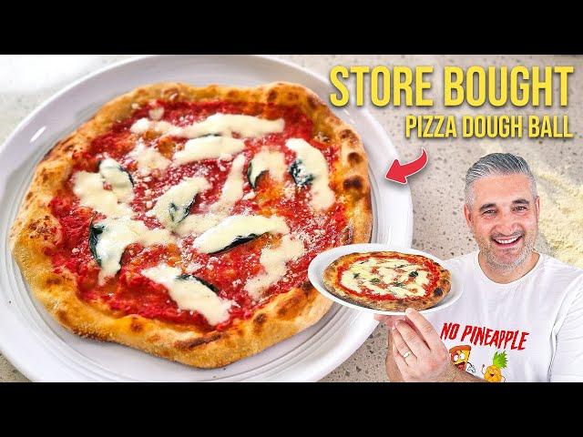 How to Make Amazing Pizza with STORE BOUGHT PIZZA DOUGH