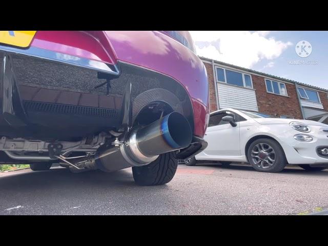 Mitsubishi Evo 7 with Tomei Ti exhaust
