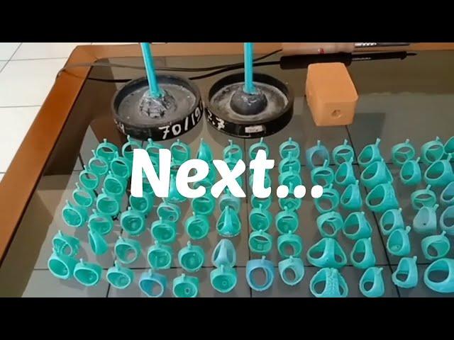 FULL VIDEO How to Make Jewelry With a Casting Machine (CASTING PROCESS) - 3 videos made 1