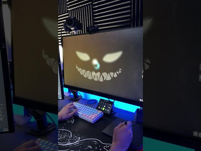 Im so fast that the keyboard and tablet switched places