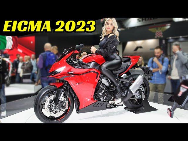 EICMA 2023 Milano - NEW 2024 Moto Morini Corsaro Sport V2 750 -Walkaround & Details